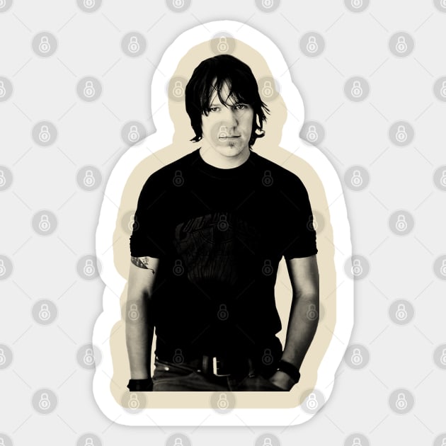 Elliott Smith // Retro Design Sticker by Finainung